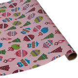 Darling Ornaments Christmas Gift Wrapping Paper