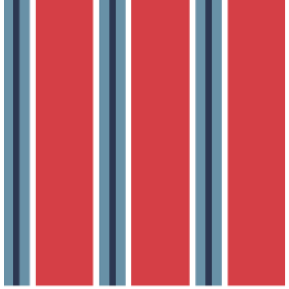 red and blue striped wallpaper