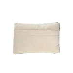 back hooked pillow with chick sitting on colorful Easter eggs design