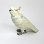 A white ceramic cockatoo from madcap cottage