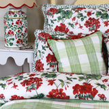 Cottage Grove Geranium Shams