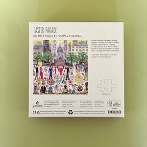 easter parade jigsaw puzzle box back