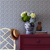 Forest Glade Unpasted Wallpaper - Navy Blue