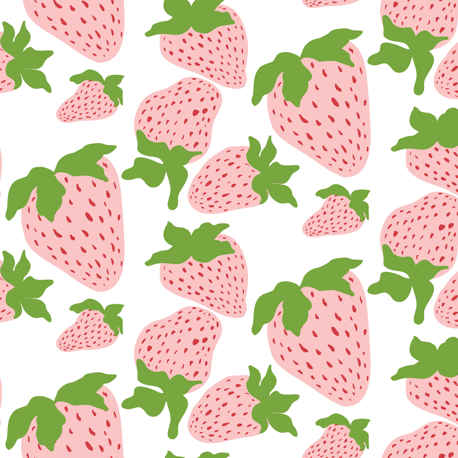 Garden Party Strawberry Fabric Sample – Madcap Cottage