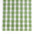 a Gin Lane Green Gingham Paper Table Runner on a white background