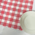 Gin Lane Red Gingham disposable Paper Table Runner