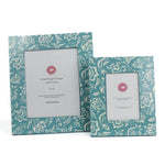 Two Hampton Court hand painted photo frames on a white background