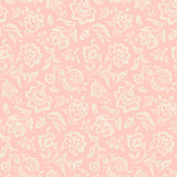 Hampton Court Unpasted Wallpaper - Shell Pink