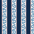 Navy blue wallpaper with white and red decorative stripes