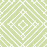 Island House Unpasted Wallpaper - Meadow Green