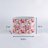 Jolly Santas Christmas Caddy, 2 Sizes
