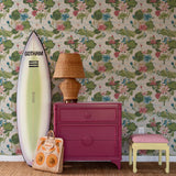 Lily Pond Lane Unpasted Wallpaper - Rose Pink