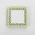 Square notepad with a decorative border and a placeholder graphic icon on a white background.