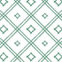 A green bamboo trellis wallpaper design on a white background from Madcap Cottage. 