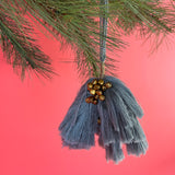 Tassels with Bells Chinoiserie Christmas Ornaments, Set of 6