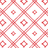 A red bamboo trellis wallpaper design on a white background from Madcap Cottage. 