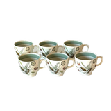 Vintage Woods Ware/Wood & Sons English Demitasse Cups, Set of 6