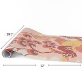 Old Peking Pink Chinoiserie 12' Paper Table Runner