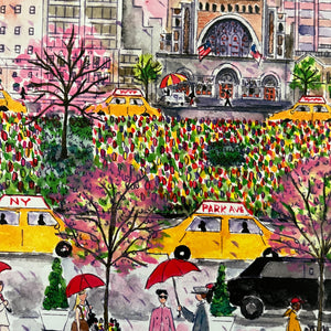 Spring on Park Avenue Jigsaw Puzzle image detail