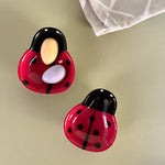 two petite ladybug accent bowl
