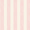 Pink striped wallpaper.