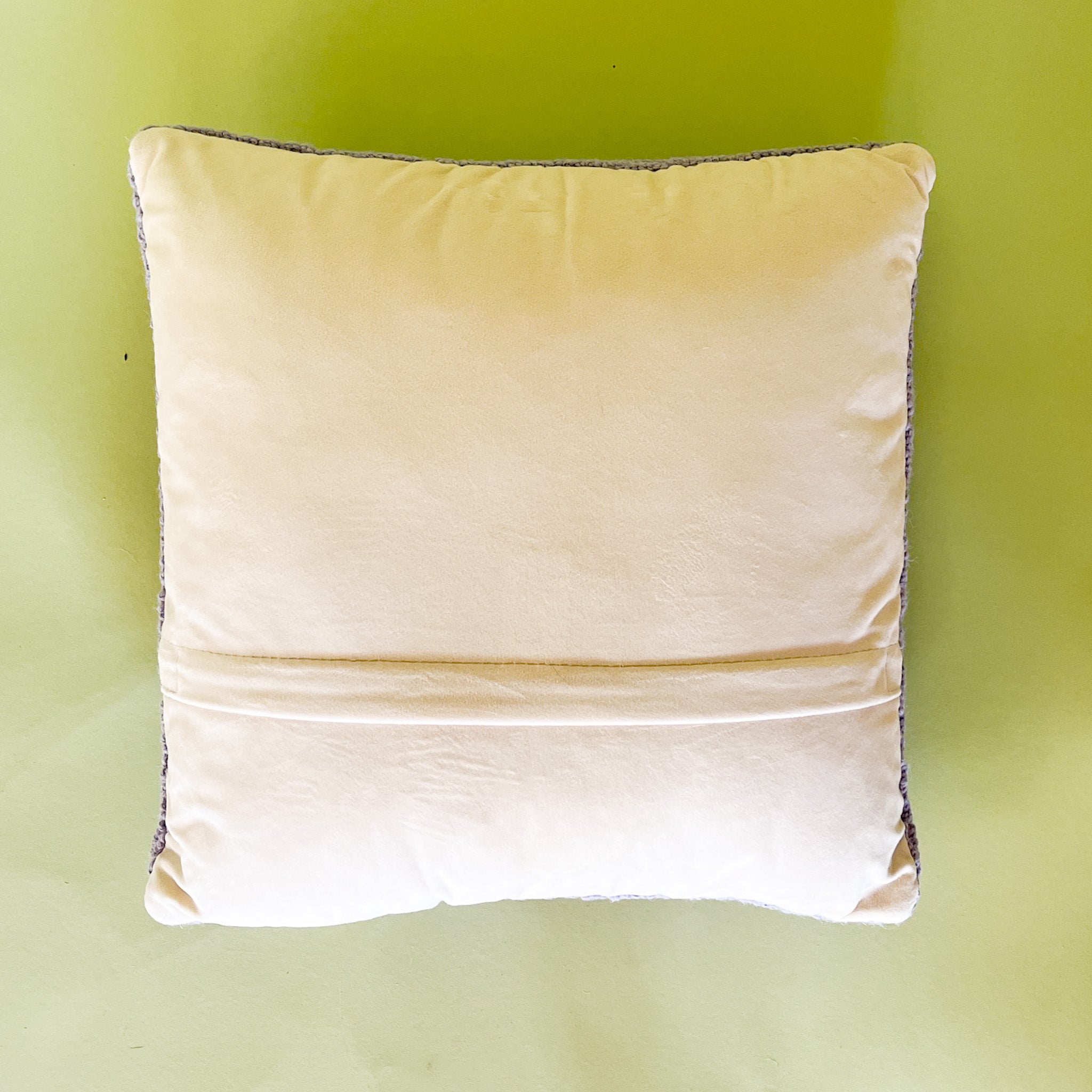 easter egg and bunny pillow side