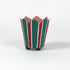 green and red striped cachepots from madcap cottage