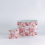 Jolly Santas Christmas Caddy, 2 Sizes