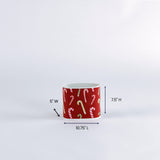 Dancing Candy Canes Christmas Caddy, 2 Sizes