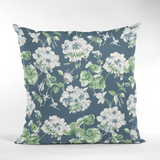 Cottage Grove Lagoon Blue Performance/ Outdoor Pillow, 22" Square