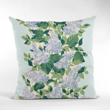 Bar Harbor Sky Blue Performance/ Outdoor Pillow, 22" Square