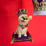 a Corgi Christmas ornaments