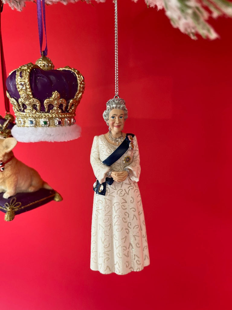 Queen Elizabeth Christmas ornaments
