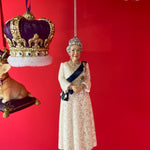 Queen Elizabeth Christmas ornaments