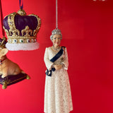 Queen Elizabeth Christmas ornaments