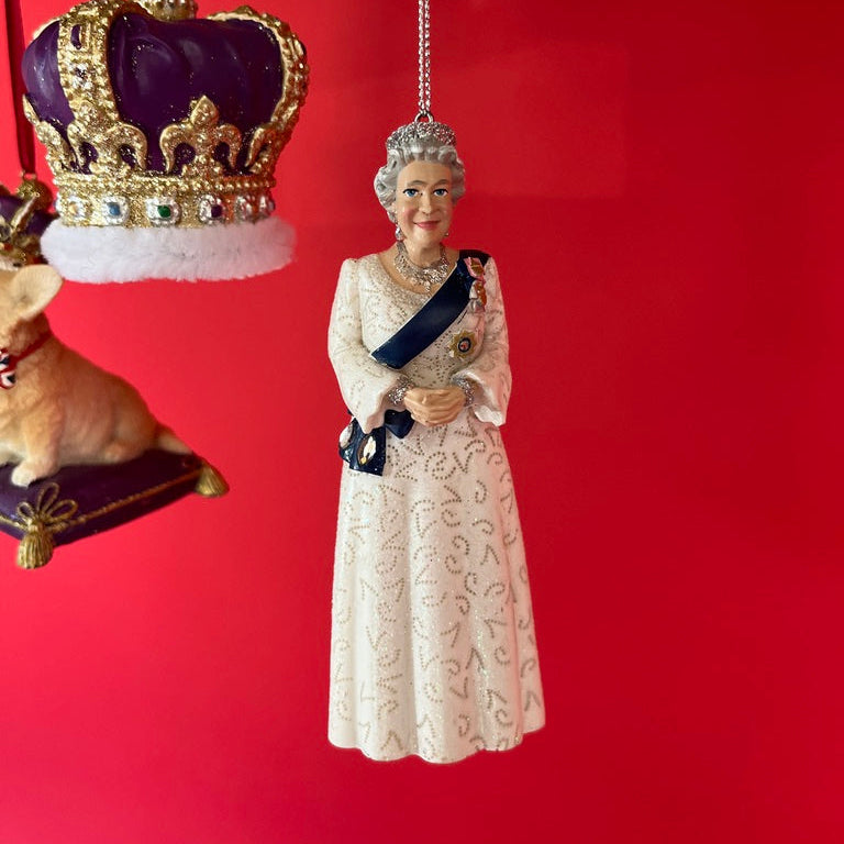 Queen Elizabeth Christmas ornaments