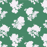 Swans Island Silhouette Fabric - Forest Green