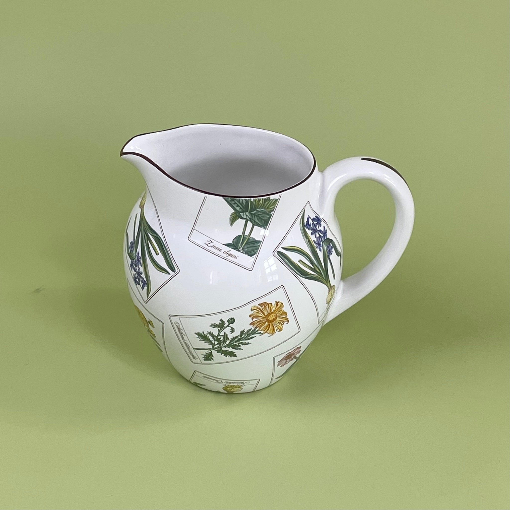a vintage tiffany & Co pitcher in the strasbourg flowers pattern. 