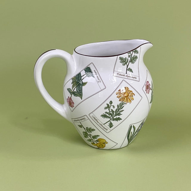 a vintage tiffany & Co pitcher in the strasbourg flowers pattern. 
