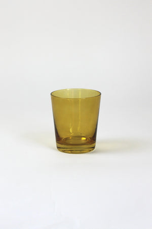 a yellow colored drinking glass from madcap cottage