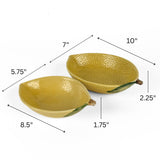 Lemon Bowl Set, Set of 2