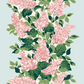 Bar Harbor Rose Pink Wallpaper Sample