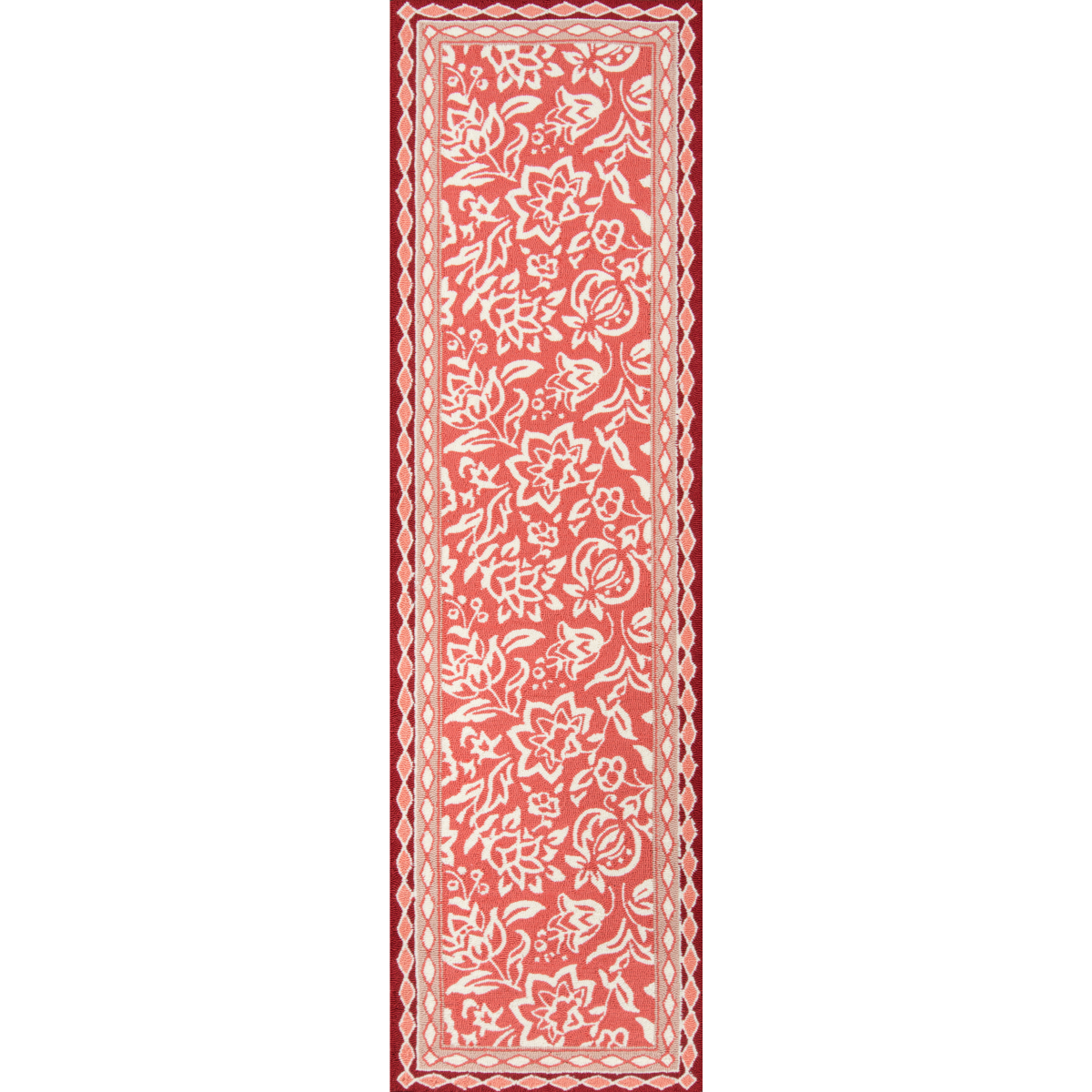 Hampton Court Wool Red Area Rug