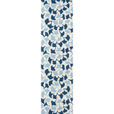 Forest Glade Gingko Wool Blue Area Rug