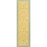 Hampton Court Wool Yellow Area Rug