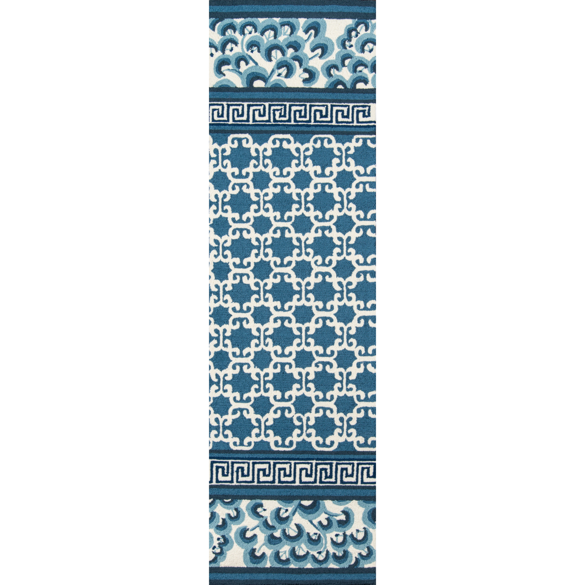 Monserrat Wool Blue Area Rug