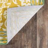Hampton Court Wool Yellow Area Rug