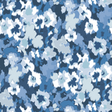 Sissinghurst Ocean Blue Wallpaper Sample