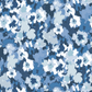Sissinghurst Ocean Wallpaper Sample