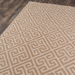 Brazilian Avenue Brown All-Weather Indoor/Outdoor Area Rug